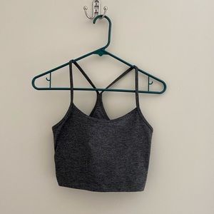 Aerie Offline The Hugger Sports Bra - Size S - Olive Green